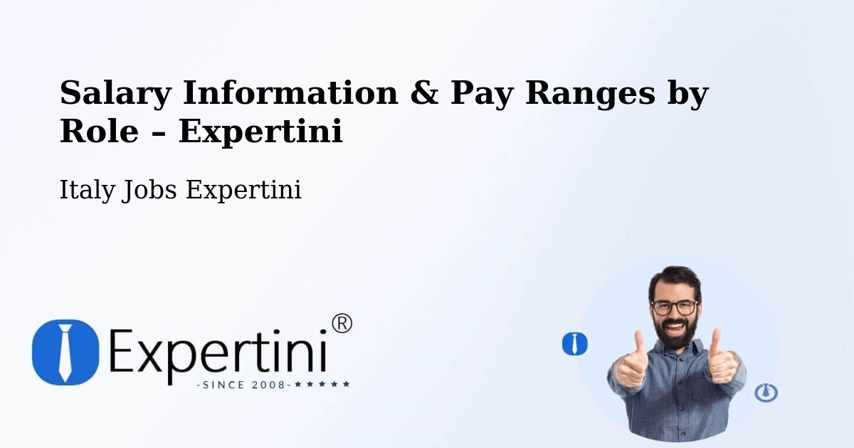 Salary Information & Pay Ranges – Lappano - Lappano, Italy Jobs Expertini